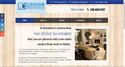 Desktop Screenshot of burnham-construction.com